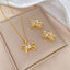 Flash Diamond Tassel Luxury Dress Accessories Dinner Clavicle Necklace Earring CN338