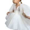 Princess Girls Dresses For Wedding Beads Ball Gown Kids Pageant Gowns First Holy Communion Dress