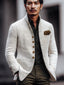 Casual Collar Coat Jacket Slim Button Small Suit Jacket