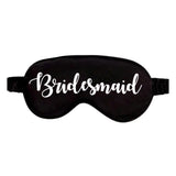 Eyeshade Eye Mask for Sleeping with Satin Hair Scrunchies Adjustable Blindfold and Hair Ties for Women CN392