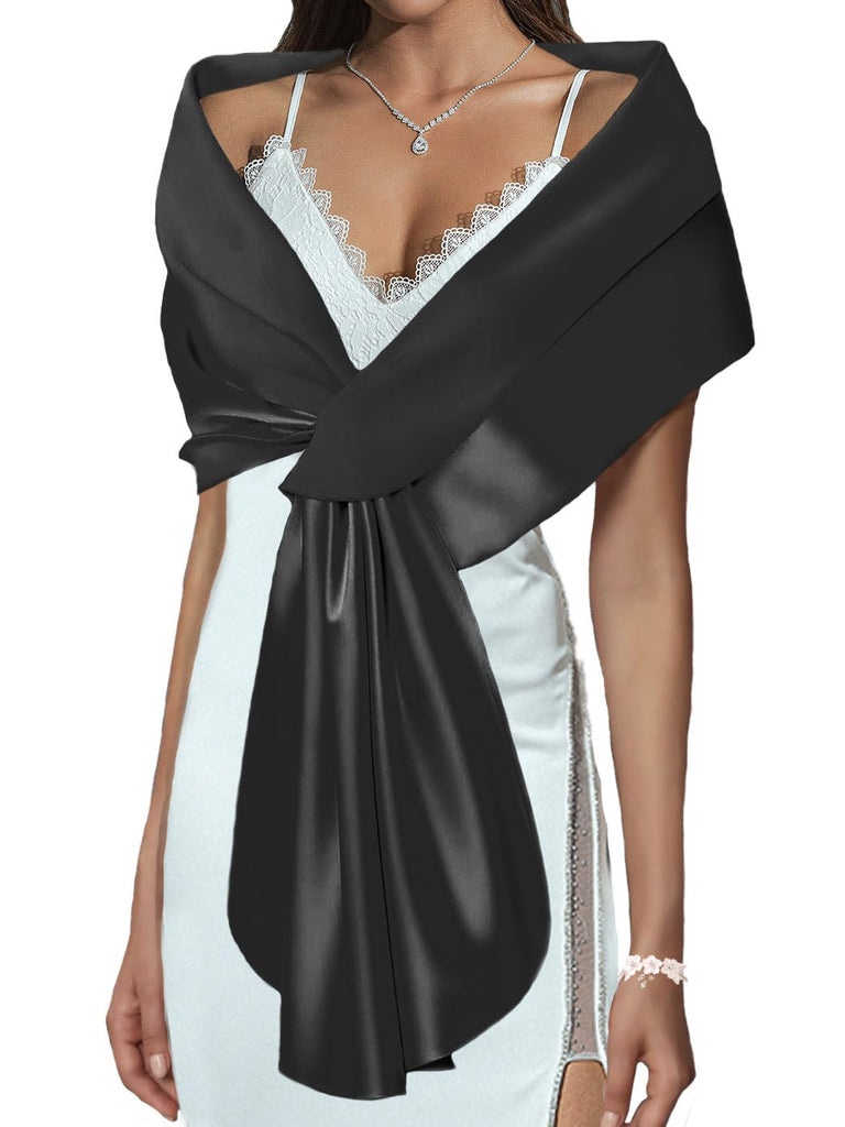 Black Shawl For Elegant Evening Shawls Wraps Women's Shawls And