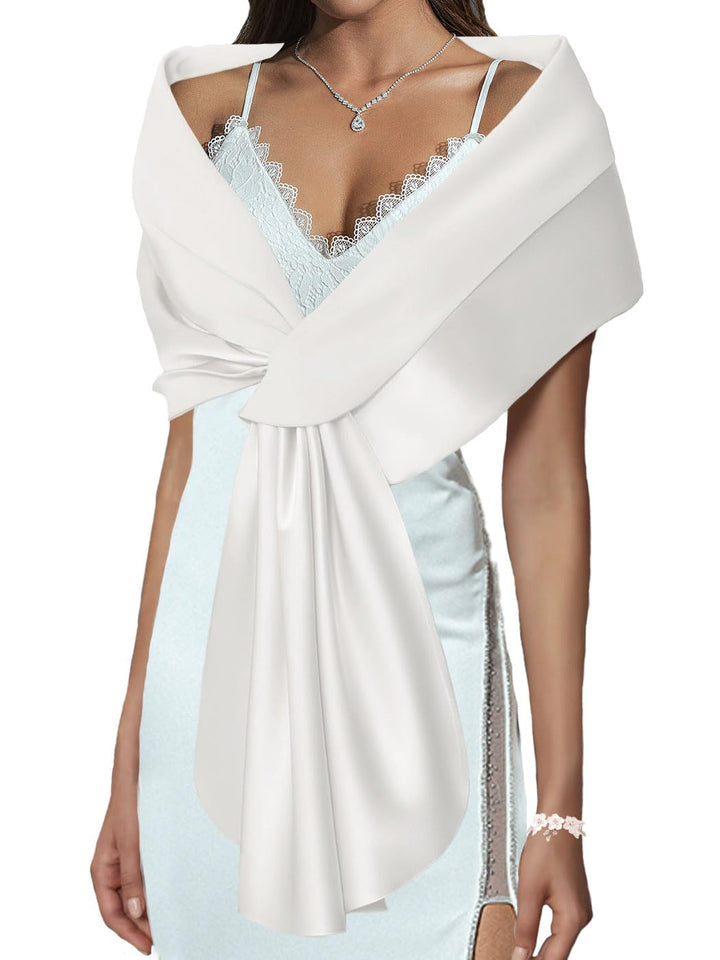 Women's Shawls and Wraps for Evening Dresses Wedding Scarf Elegant Bridal Stoles Shrug for Bride and Bridesmaid