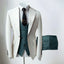 Men's Suits Slim Fit Notch Lapel Tuxedos 3 Pieces Suit CN432