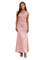 Elegant V-Neck Cap Sleeves Chiffon Mermaid Long Mother of The Bride Dresses
