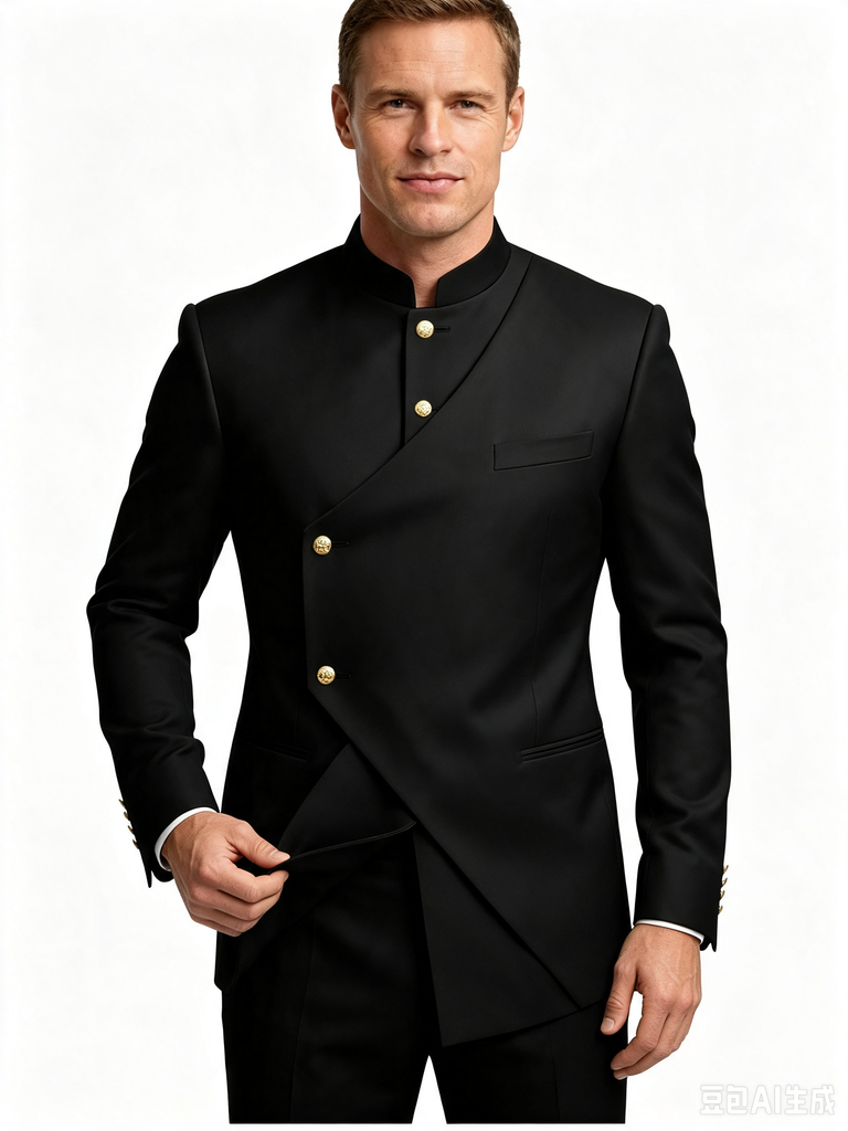Neo 1 Piece Men's Suit with Single Breasted Four Button Suit