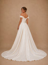 ChicSew Uinque Off The Shoulder Sleeveless Ruching Mermaid Long Wedding Dresses