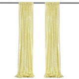 Simple Outdoor Wedding Decoration Sparkly Sequin Background Curtain, HCP31