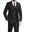 Casual Men's 3 Pieces Mens Suit Regular Fit Notch Lapel Tuxedos (Blazer+vest+Pants) CN434