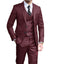 Casual Men's 3 Pieces Mens Suit Regular Fit Notch Lapel Tuxedos (Blazer+vest+Pants) CN435