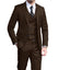 Casual Men's 3 Pieces Mens Suit Regular Fit Notch Lapel Tuxedos (Blazer+vest+Pants) CN436