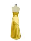 Spring Satin Spaghetti Straps Sheath Bridesmaid Dresses