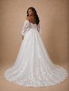 ChicSew Classy Elegant A-Line Sweetheart Lace Tulle Maxi Long Wedding Dress