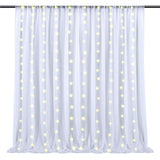 Luminous Outdoor Wedding Decoration Background Curtain With Light, HCP27L
