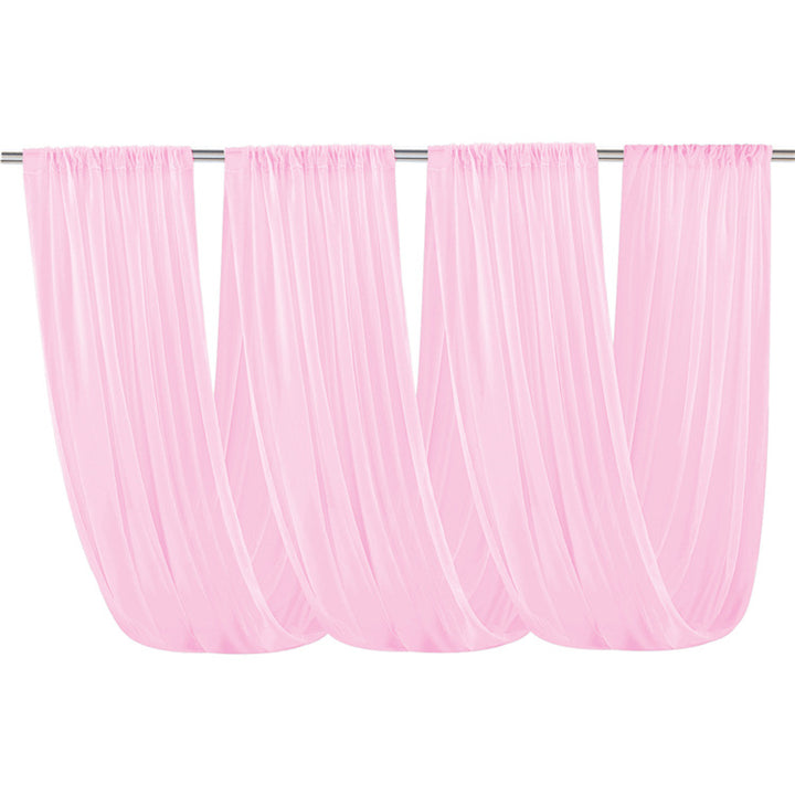 Indoor Wedding Ceremony Curtains Roof Decoration 100D Chiffon Wedding Ceiling Decoration,, HCP49