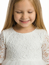 Elegant Lace & Tulle Flower Girl Dress