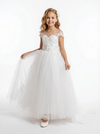 Spaghetti-Straps Princess Flower Dress Birthday Party Dresses