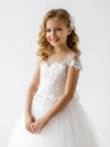 Spaghetti-Straps Princess Flower Dress Birthday Party Dresses