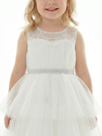 Boho Flower Dresses For Wedding  Flowers Pageant Dress Evening Gowns