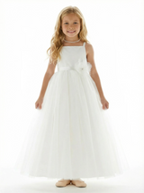 Knee-Length Dresse For Wedding  Flowers Pageant Dress Evening Gowns