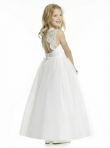 Spaghetti-Straps Dresse For Wedding  Flowers Pageant Dress Evening Gowns