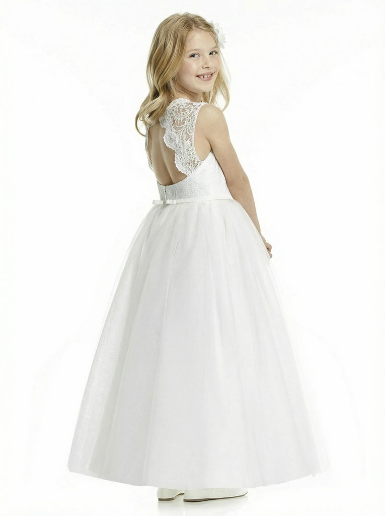 Spaghetti-Straps Dresse For Wedding  Flowers Pageant Dress Evening Gowns