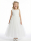 Tulle Sleeveless Lace Floor-length Princess Dress Flower Girl Dress Birthday Party Dresses