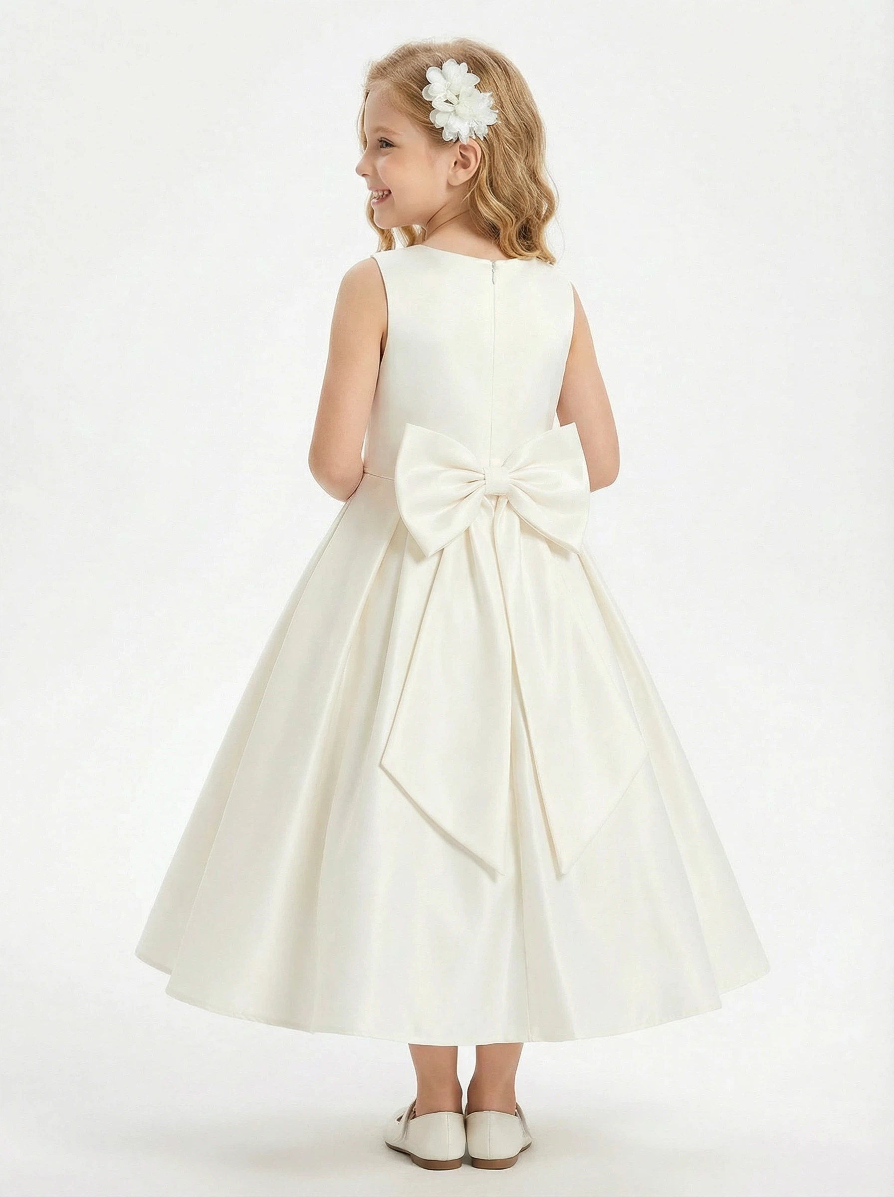 Flower Girl Dress Wedding Flowers Long Pageant Dress Evening Gowns Birthday Party