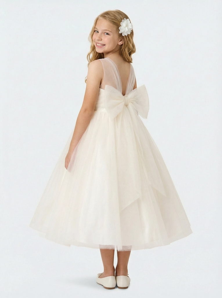 Wedding Flowers Pageant Dress Princess Dress Evening Gowns A Line Flower Party dress