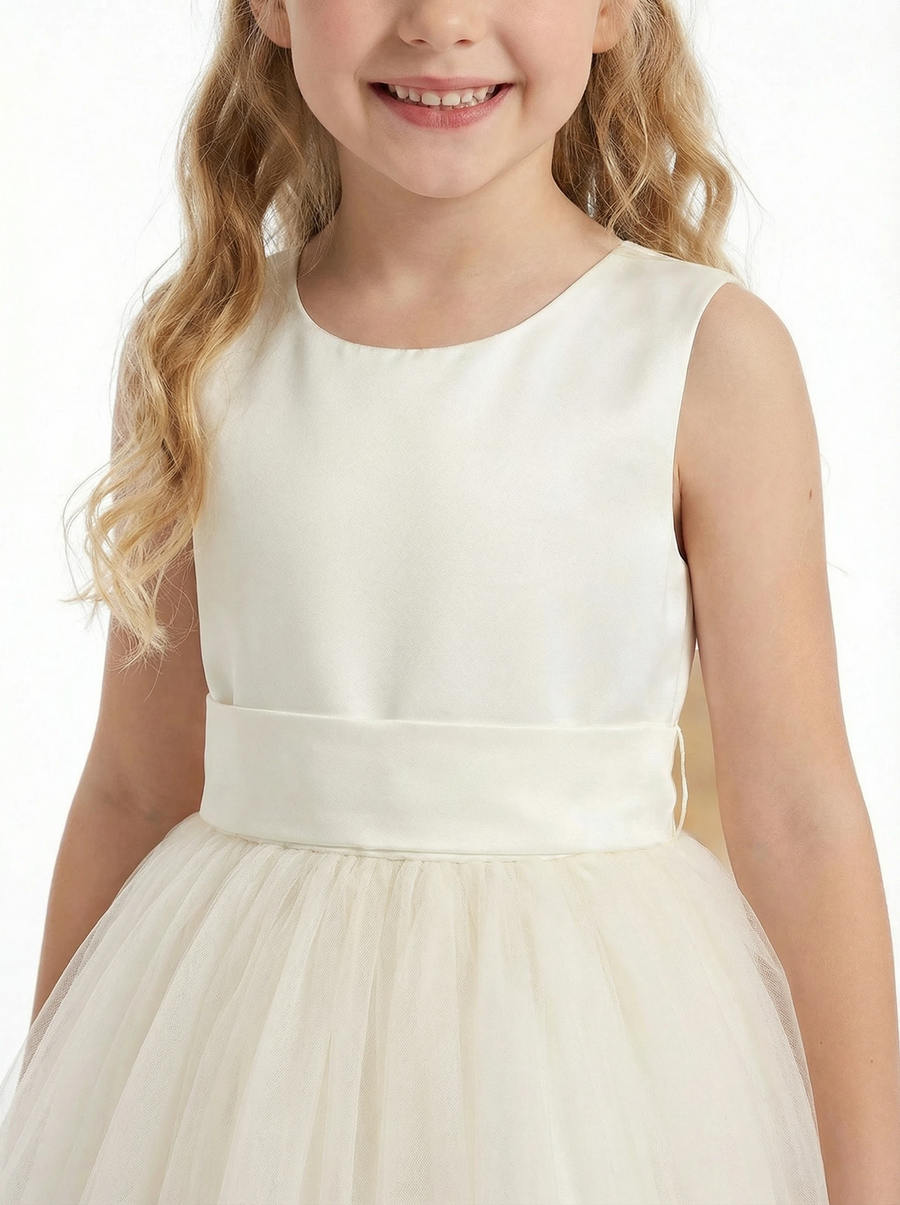 Wedding Flowers Pageant Dress Flower Princess Dress Evening Party Gowns Knee Length