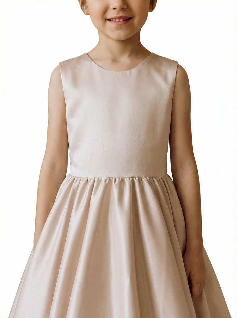 Wedding Flowers Lace Appliqued Pageant Dress Flower Princess Dress Lace Flower Gowns