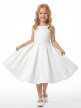 Wedding Flowers Gowns Pageant Dress Flower Princess Dress Princess Baby Girl Satin