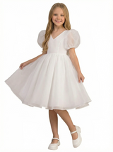 Wedding Flowers Pageant Dress V Neck Flower Princess Dress Princess Lace