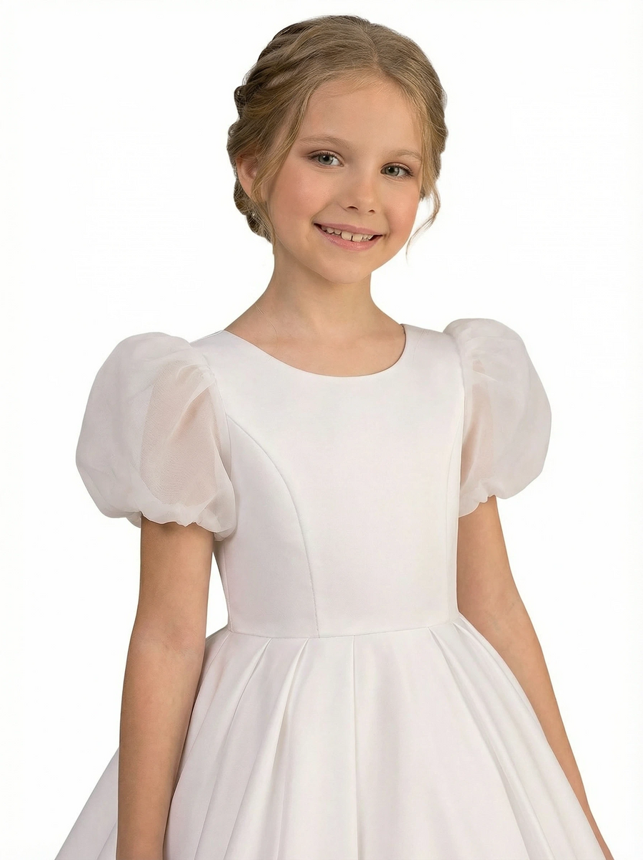 Wedding Flowers Pageant Dress V Neck Flower Princess Dress Princess Lace
