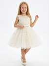 Lovely Wedding Flowers Girl Gowns Pageant Dress Flower Princess Dress for Wedding Tulle