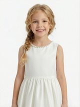 Wedding Flowers Girl Gowns Beaded Pageant Dress Flower Princess Dress Princess