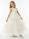 Little Flowers Communion wear Wedding Flowers Girl Gowns Princess Gowns Lace Up