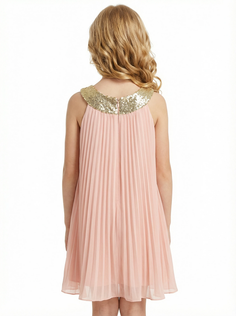 A Line Wedding Flowers Girl Gowns Chiffon Dress Flower Princess Dress Gowns