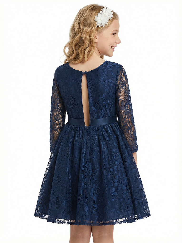 A Line Flower Dress Wedding Flowers Girl Gowns Boho Dress Flower Princess Birthday Dresses