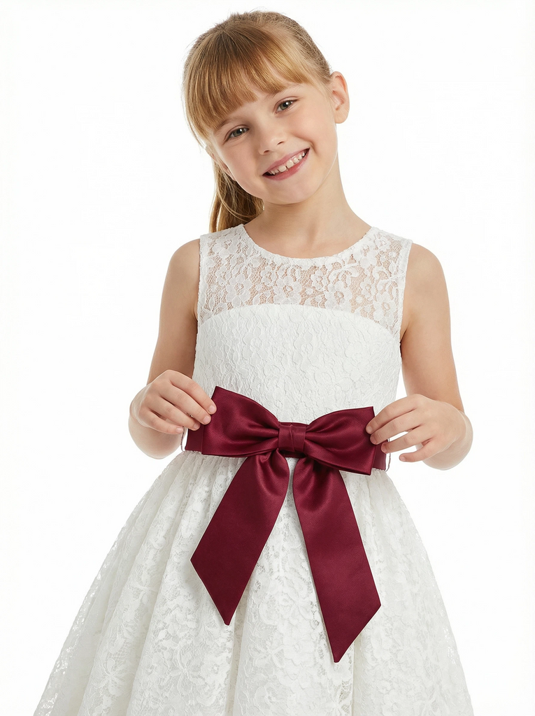 Girl Communion Wear Wedding Flowers Girl Gowns Boho Dress Flower Princess Gowns for Wedding