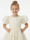 Girl First Communion Dress Tulle Childrens Dresses for Wedding Ball Gown Formal Knee Length