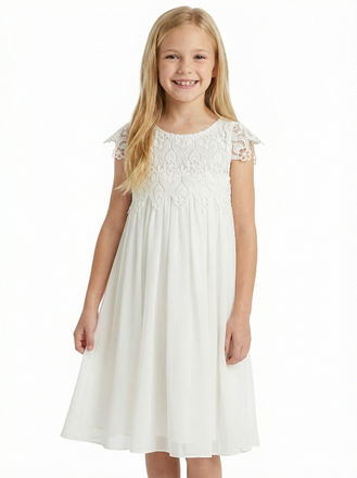 Boho Flower Wedding Girl Gowns Boho Dress Flower Princess Gowns Little Communion Wear