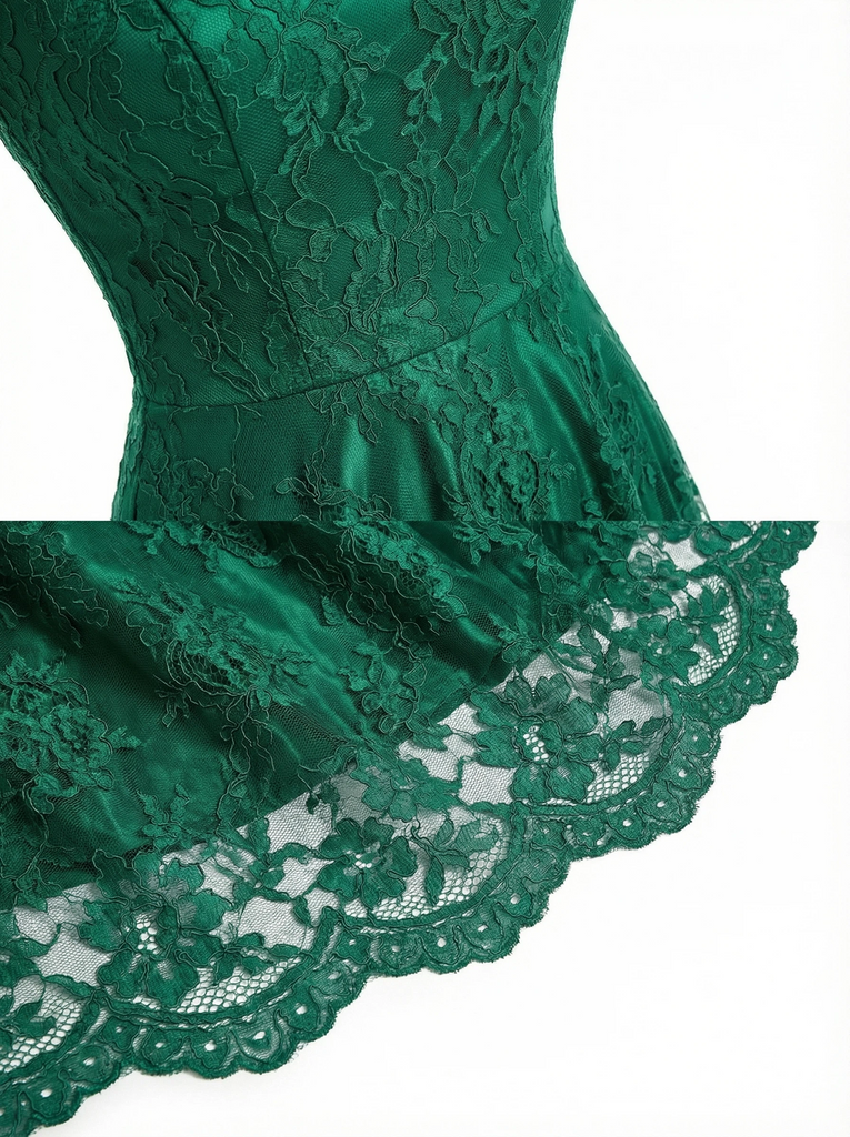 Elegant Spaghetti Strap Floral Embroidered Mesh Gown Slim Fit Formal Night Prom Dress - ChicSew Elegant Spaghetti Strap Floral Embroidered Mesh Gown Slim Fit Formal Night Prom Dress - ChicSew