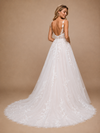 ChicSew Classy Spaghetti Straps V-Neck Lace Tulle A-Line Long Wedding Dress
