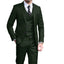 Casual Men's 3 Pieces Mens Suit Regular Fit Notch Lapel Tuxedos (Blazer+vest+Pants) CN438
