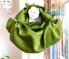 Bridesmaid Handbag Satin Evening Small Satin Bow Handbag Small Handmade Bag