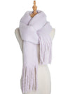 Tassels Simple Bridal Bridesmaid Wedding Shawl Scarf