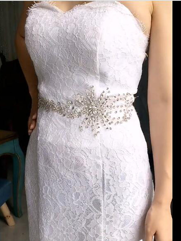 Elegant Luxury Beaded Brides Sash For Wedding,Party Prom,SH10 - ChicSew Elegant Luxury Beaded Brides Sash For Wedding,Party Prom,SH10 - ChicSew