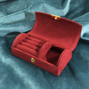 Ring Box Wedding Ring Earring Box Travelling Jewelry Box Random color  CN387