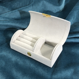 Ring Box Wedding Ring Earring Box Travelling Jewelry Box Random color  CN387