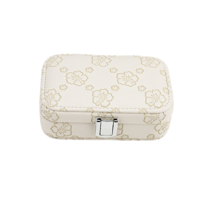 Ring Box Wedding Ring Earring Box Travelling Jewelry Box Random color  CN389